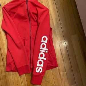 Adidas pink hoodie